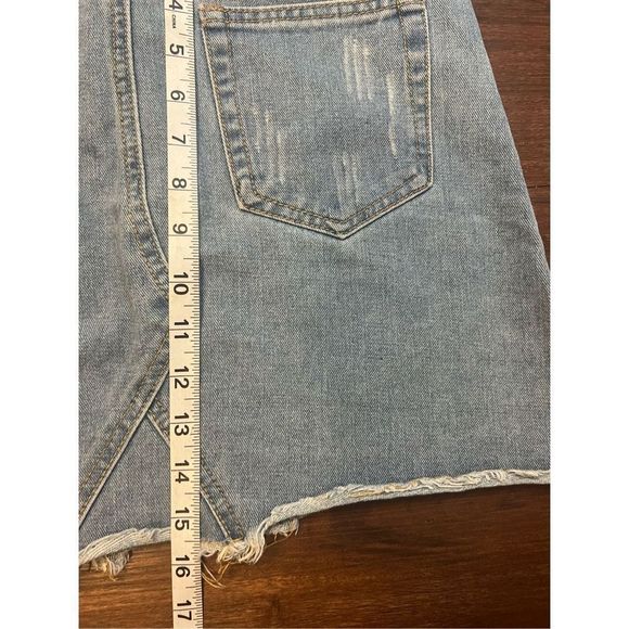 Wear jeans denim mini skirt size small - Picture 7 of 8